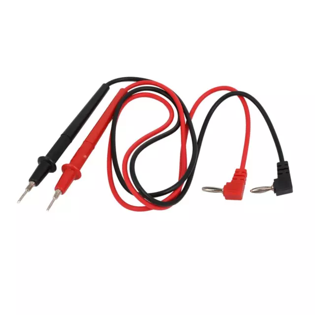 2pcs 4mm v multimètre testeur sonde Câble tesT cordon rouge noir