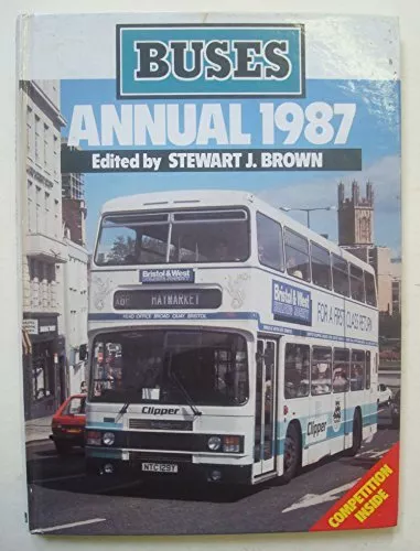 Buses Annual 1987 Hardback Book The Cheap Fast Free Post