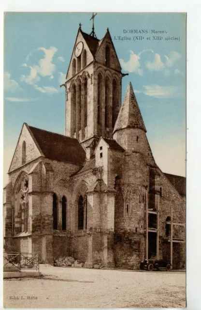 DORMANS - Marne - CPA 51 - the church, historical monument