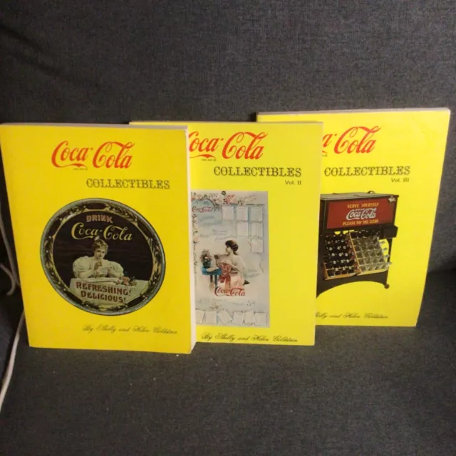 COMPLETE SET Coca-Cola Collectibles, Price Guide Book | Shelly & Helen Goldstein
