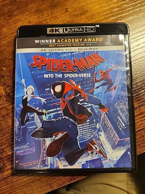 Spider-Man: Into the Spider-Verse (Blu-ray, 2018) SEE DESCRIPTION
