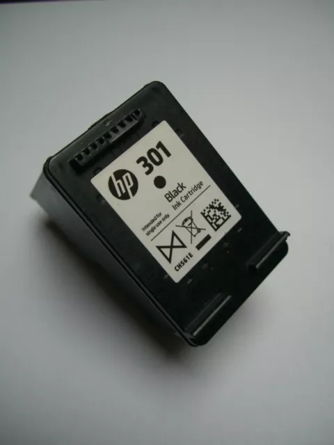 2 Stk original HP 301 black - leere Patronen