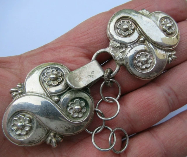 QUARKZMAN Agrafe De Cape, 2 Paires De Crochet Et Yeux à Coudre, Fermoirs Rétro Pour Cape, Gilet, Col De Chandail (Argent