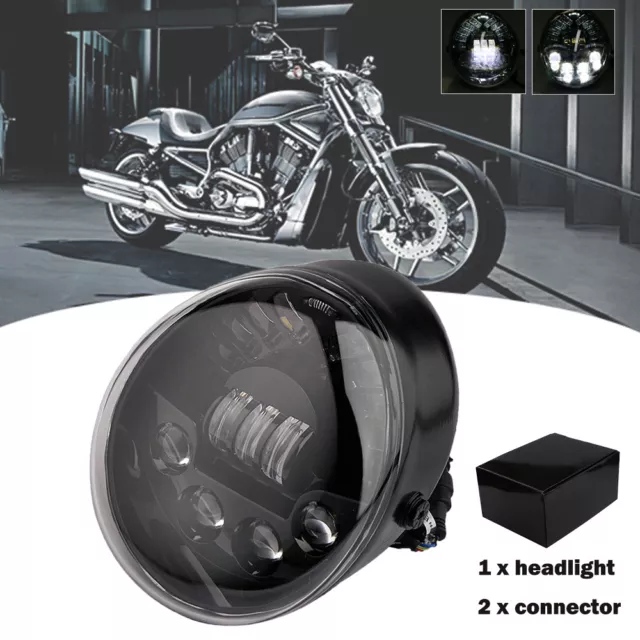 LED-Scheinwerfer Abblendlicht für Harley VROD V-Rod VRSC VRSCA VRSCDX VRSCR