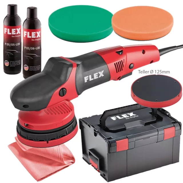 Flex Xce 10 8 125 P Set Polissage Excentrique 447.269 Polisseur Remplacé XC 3401