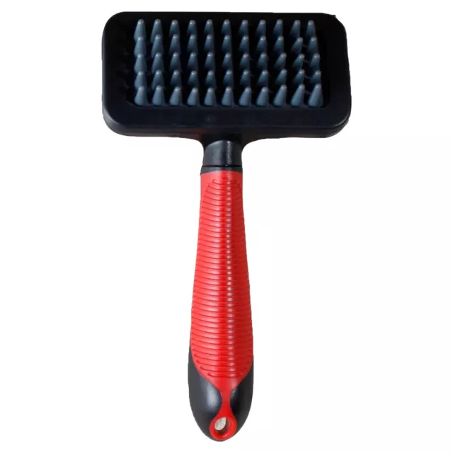 Karlie Flamingo pour Chien Brosse de Massage Rouge/Noir, Divers Tailles, Neuf