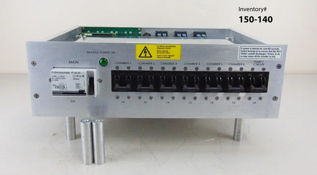 Karl Suss ACS200 Coater Power Distribution Chassis *used working