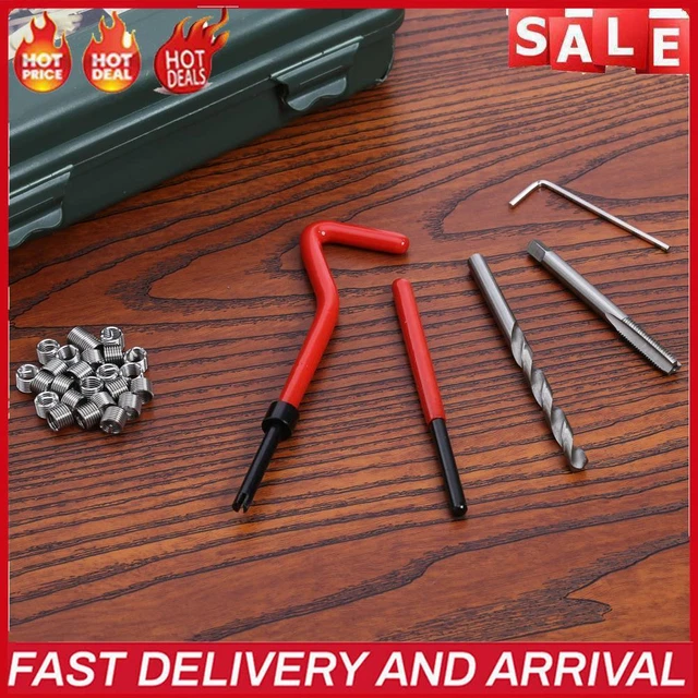 30 Stück M6 x 1,0 Gewinde Reparatur einfügen Kit kompatibel