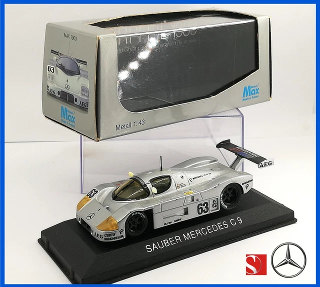 LBS MAX MODELS 1/43 - Mercedes Sauber C9 Winner Le Mans 1989 N°63 EUR 31,50 - FR
