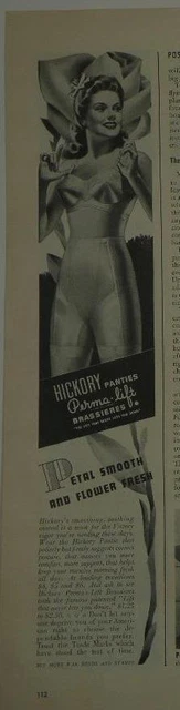 Magazine Ad* - 1943 - Perma-Lift Bra's - World War II - (#2)