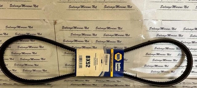 Napa Belts Hose #BX52 Industrial Alternator Belt.