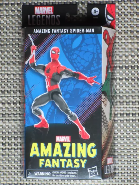 Marvel Legends Amazing Fantasy Spider-Man action figure Hasbro exclusive