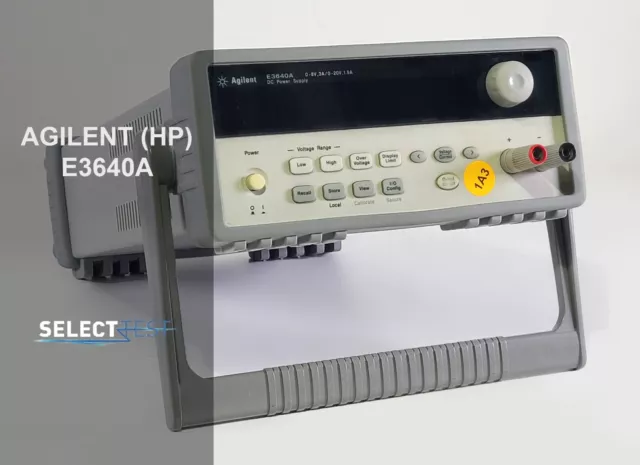 Agilent (Hp) E3640A Power Supply 0-8V/3A, 0-20V/1.5A ****Look**** (Ref.: 563G)