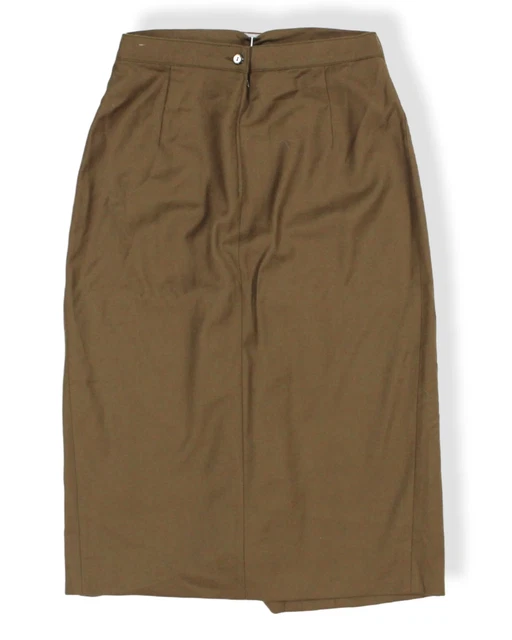 Jupe Vert Pure Laine 2