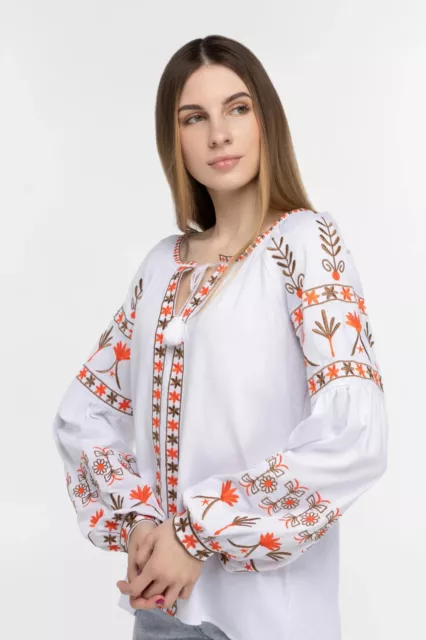 Vyshyvanka ukrainian tradition cloth embroidered blouse Liana (Ukraine) M, L