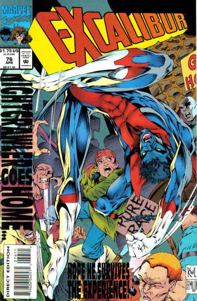 Excalibur #76 Marvel Comics April Apr 1994 (VFNM)