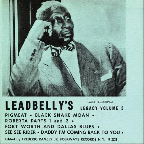 Lead Belly - Lead Belly's Legacy, Vol. 3: Early Recordings New Cd