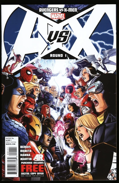 Avengers vs. X-Men #1 AVX • Brian Michael Bendis • JRJR • Marvel Comics
