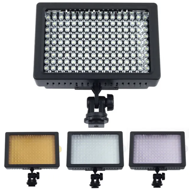 1*160 LED Studio Camera Video DV Camcorder Hot Shoe Light for Canon Nikon DSLR c