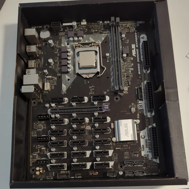 ASUS B250 MINING Expert Motherboard £0.99 PicClick UK