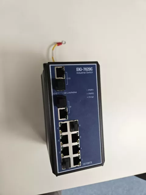 Advantech  EKI-7629C 8+2G Industrial Unmanaged Gigabit Ethernet Switch