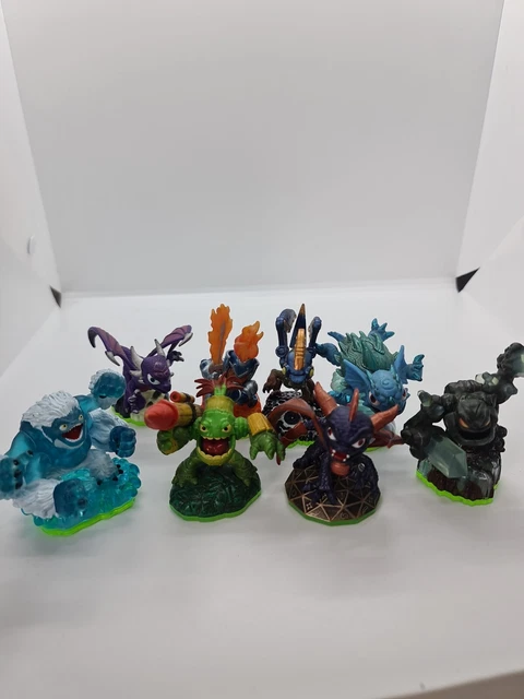 🦊 8x Skylanders Spyro's Adventure Element Bundle Character Figures Bulk Pack