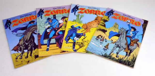 Zur Auswahl: Zorro Album Band 1 - 4 Ehapa