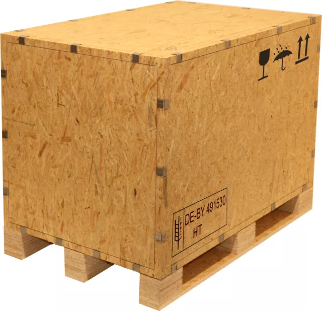 Verpackungskiste 1200x800  Holzkiste  OSB Kiste  IPPC Kiste  Exportkiste