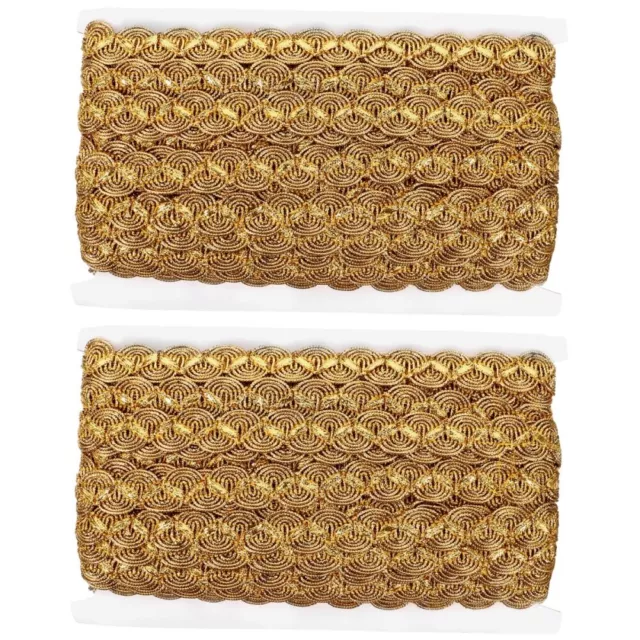 2 Pack Wavy Sequin Lace Hair Headbands Clothing Accessories