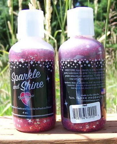 Tail Tamer - Sparkle and Shine Gel 4.0 oz (Red)