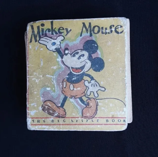 Mickey Mouse #717/ 1933-Whitman Big Little Book- Chubby Mickey cover