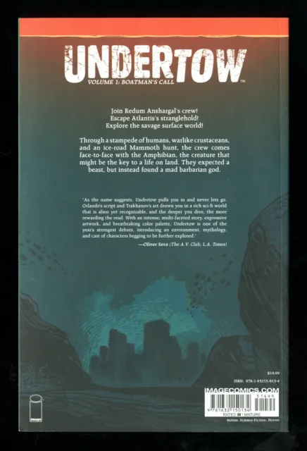 Undertow Vol.1 : Boatman's Call - Orlando, Mauer ★ Image ★ V.o Anglais Paperback 2