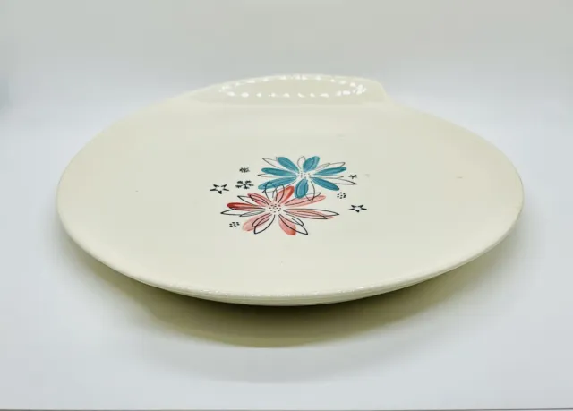 MCM Blue Ridge Southern Pottery Ceramic Hand Painted Platter • Chiffon Skyline