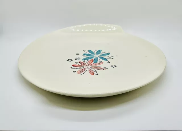 MCM Blue Ridge Southern Pottery Ceramic Hand Painted Platter • Chiffon Skyline