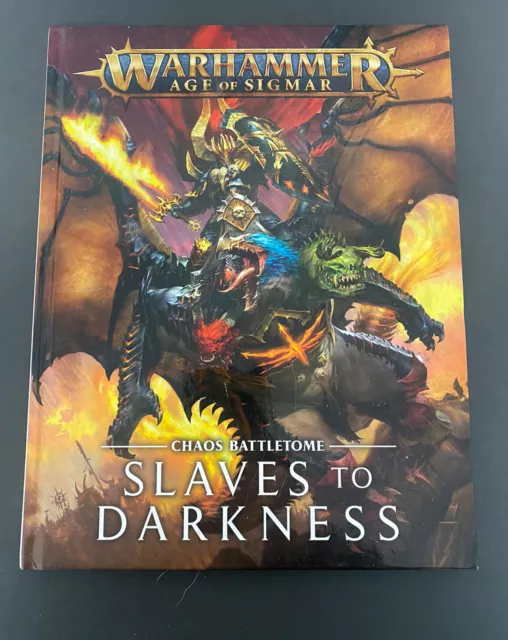 Warhammer Age Of Sigmar - Chaos Battletome Slaves To Darkness - Hardback