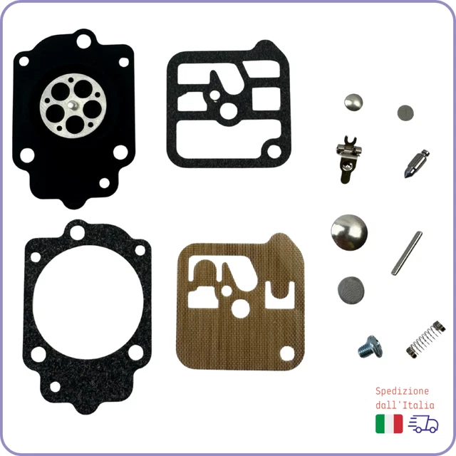 Kit Guarnizioni Carburatore Kawasaki TG18 TD18 - Doppia Confezione - Foto 9