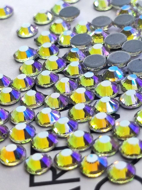 Cristales Espalda Plana HOTFIX Luz de Luna Estrellada Grado AAAAA SS20 100 piezas Alta Calidad