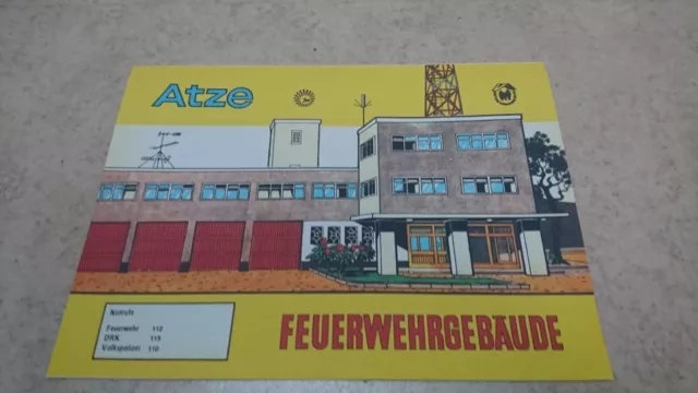 Atze Feuerwehrgebäude, Feuerwehr DDR