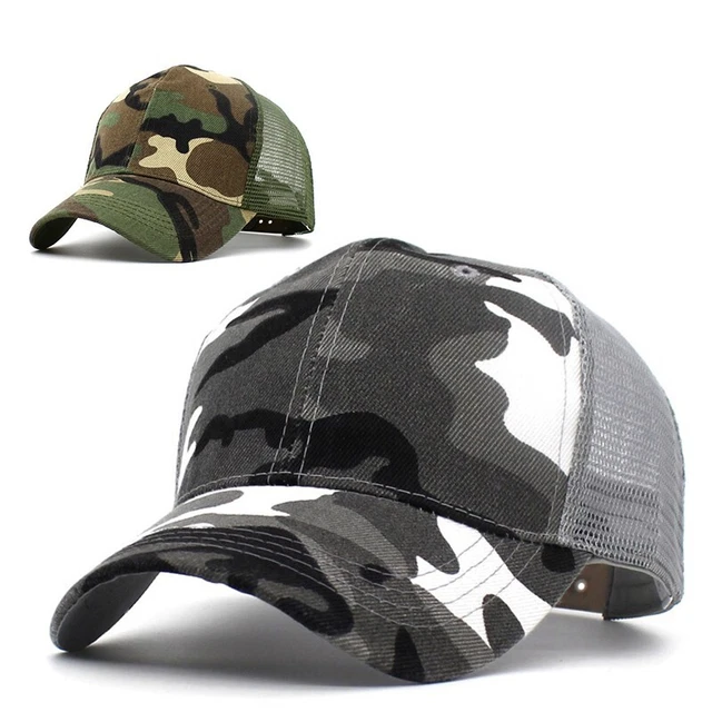 Trendy Unisex Baseball Cap for Outdoor Activities Green/White Trucker Hat