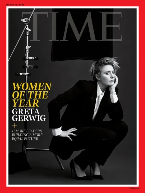 Time Magazine 11th March 2024 Women Of The Year Greta Gerwig
