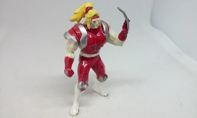 Vintage Marvel HEAVY METAL HEROES OMEGA RED 2 1/2" DIE CAST Figure TOY BIZ 1994