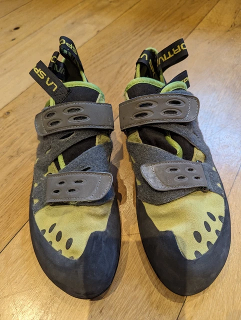 La Sportiva TARANTULA BOULDER Mens Climbing Shoes UK Size 9.5 - ex condition