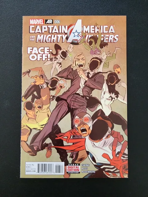 Marvel Comics Captain America and the Mighty Avengers #6 May 2015
