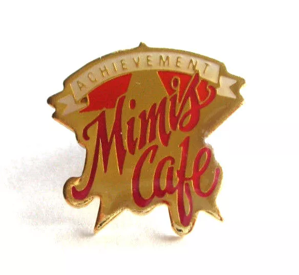 Mimis Cafe Achievement Pin, 3/4" x 3/4"