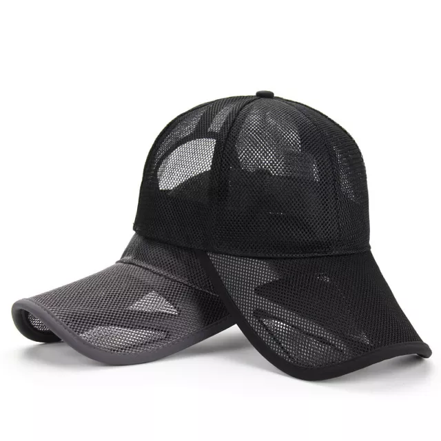 Femmes Hommes Casquette Baseball Maille Golf Chapeau Réglable Trucker Été Course