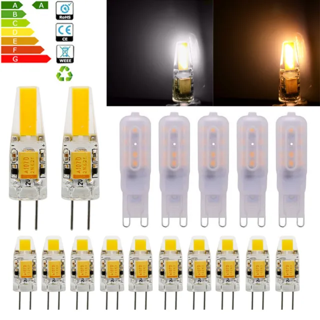 G4 G9 LED Dimmable Bulbs 3W 6W 5W 8W Capsule Light Lamp Replace Halogen Bulb
