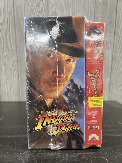 Target 1999 Collection VINTAGE 1999 INDIANA Jones Trilogy Box Set + Young Indiana Jones Bonus ...