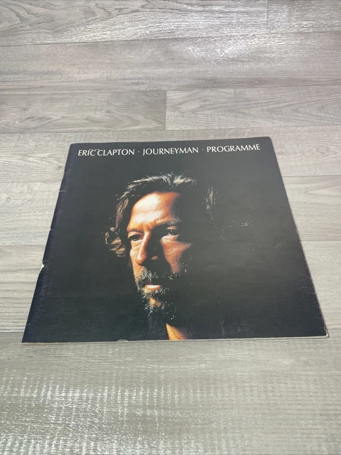 ERIC CLAPTON / JOURNEYMAN 聞き辛い PROGRAMME JAPAN TOUR 1990