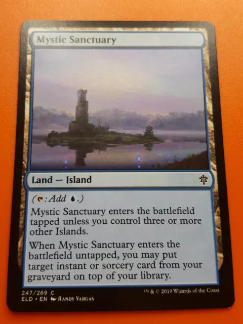 1x MYSTIC SANCTUARY - MTG - Throne of Eldraine - NM - Magic The Gathering