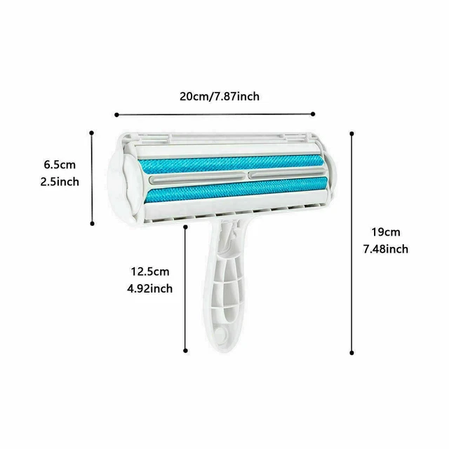 Reusable Pet Hair Lint Remover Dog Cat Hair Roller Cleaning Brush Sofa Clothes